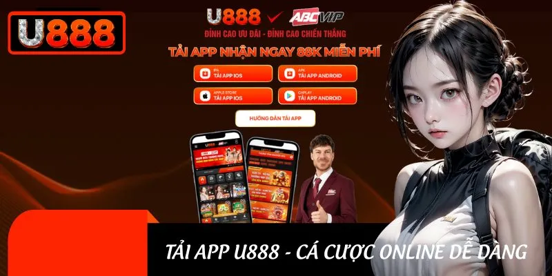 Quy trình tải app cá cược U888 cho thiết bị iOS và Android